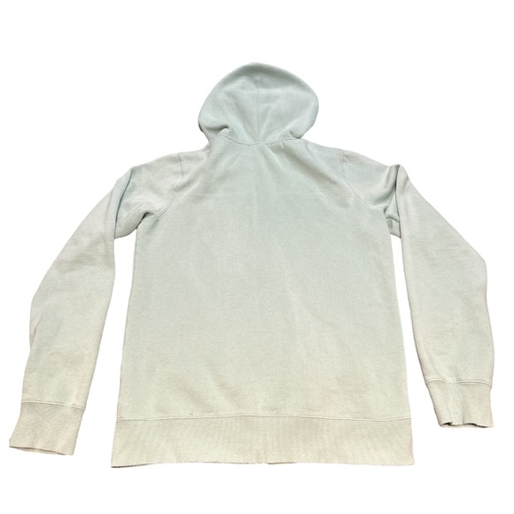 VINTAGE Y2K DC SHOES women's pale blue zip-up hoodie with plaid design, size L. - Picture 2 of 5